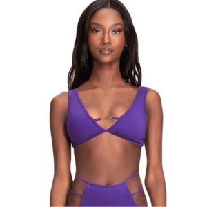 ON HOLD - I.AM.GIA lucid top in purple